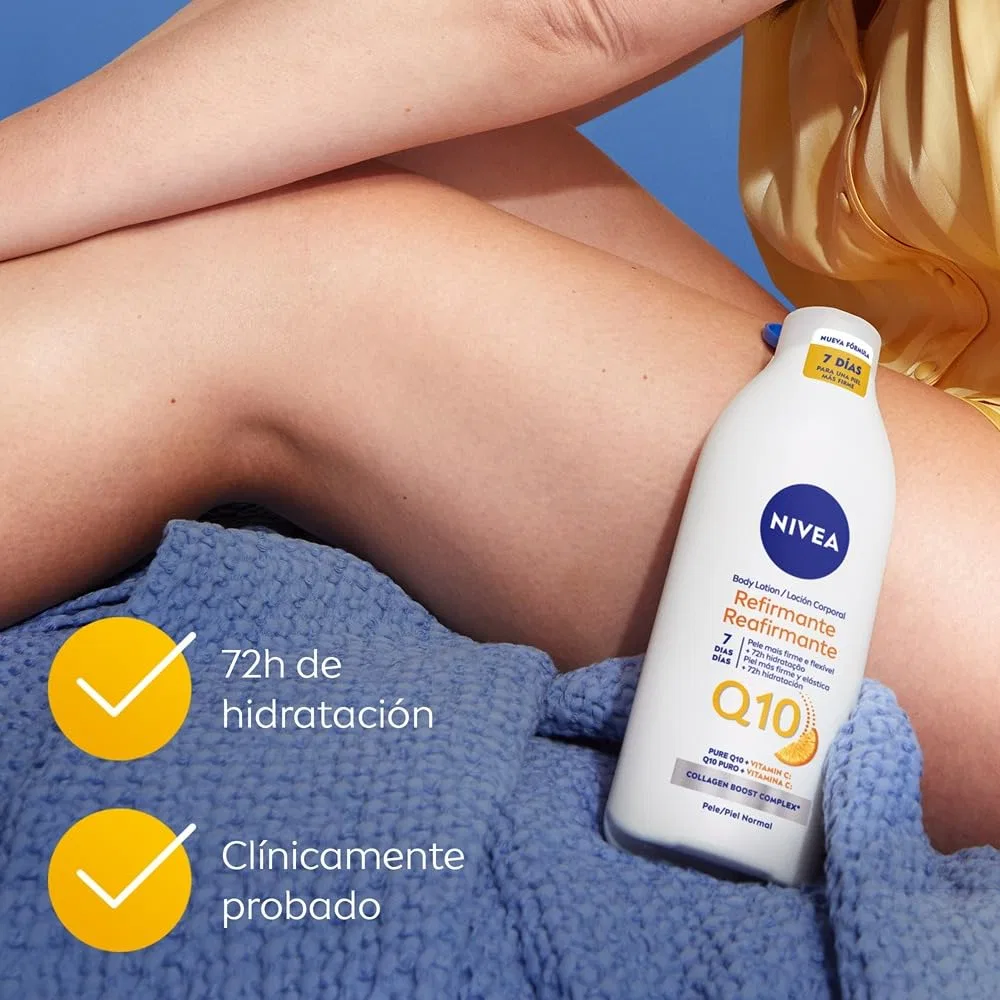 Укрепляющий лосьон для тела NIVEA Q10 с витамином C, 250 мл Nivea — фото 3
