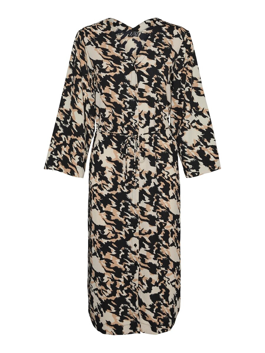 

Платье рубашка VERO MODA Shirt Dress NORA, цвет beige/sand