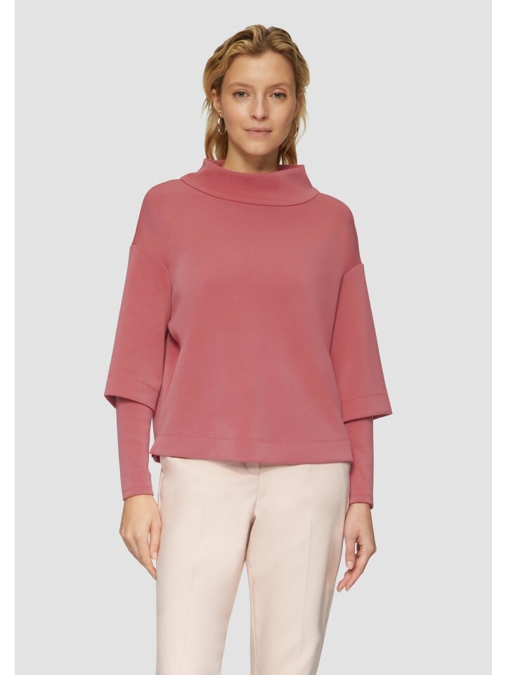 

Толстовка s.Oliver BLACK LABEL Sweatshirt langarm, розовый