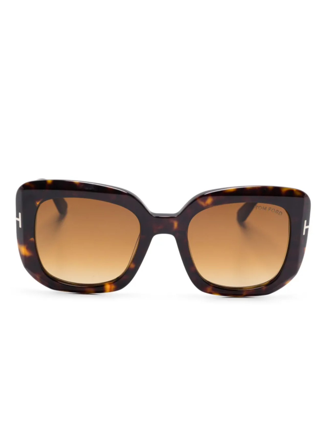 

TOM FORD Eyewear солнцезащитные очки Carla 02, коричневый