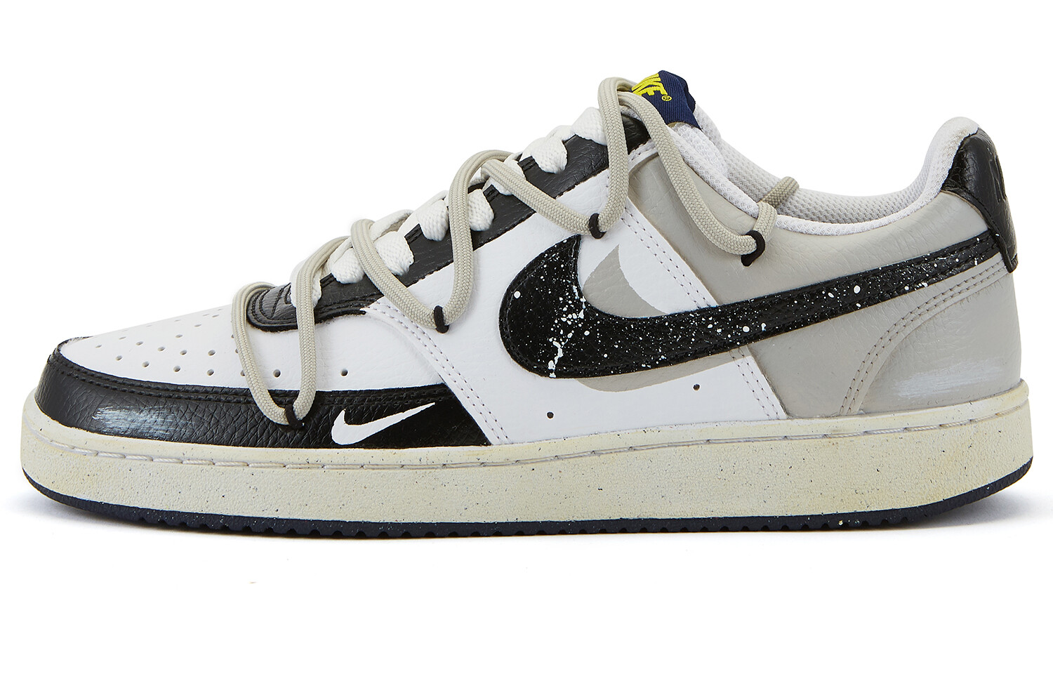 

Кроссовки Nike Court Vision 1 Skateboard Shoes Men Low-Top Gray White/Black