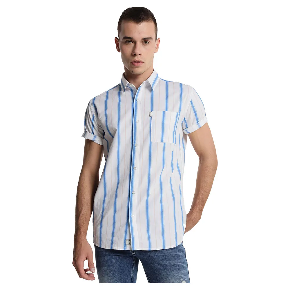 

Рубашка с коротким рукавом Six Valves 804, белый