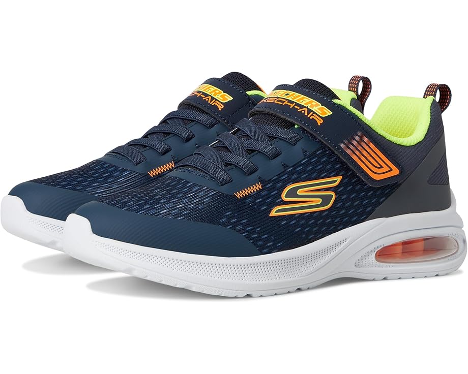 

Детские кроссовки SKECHERS KIDS Microspec Max Advance-Squad-P 404105L (Little Kid/Big Kid), Navy/Charcoal