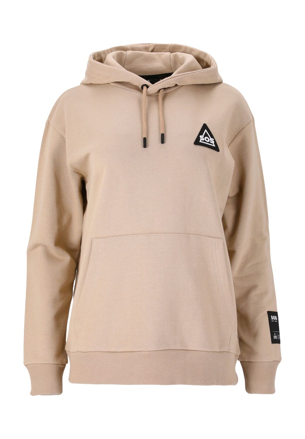 

Худи Haines с большим капюшоном SOS, цвет Simply Taupe