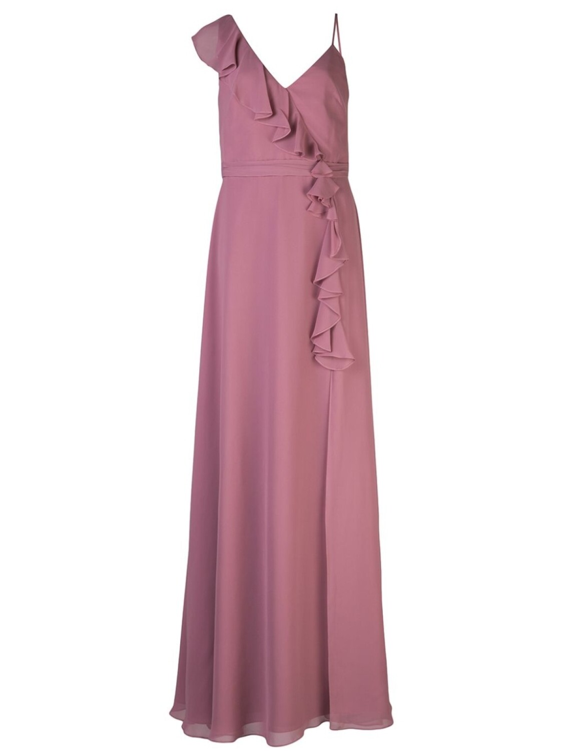 

Платье с оборками Marchesa Notte Bridesmaids, фиолетовый