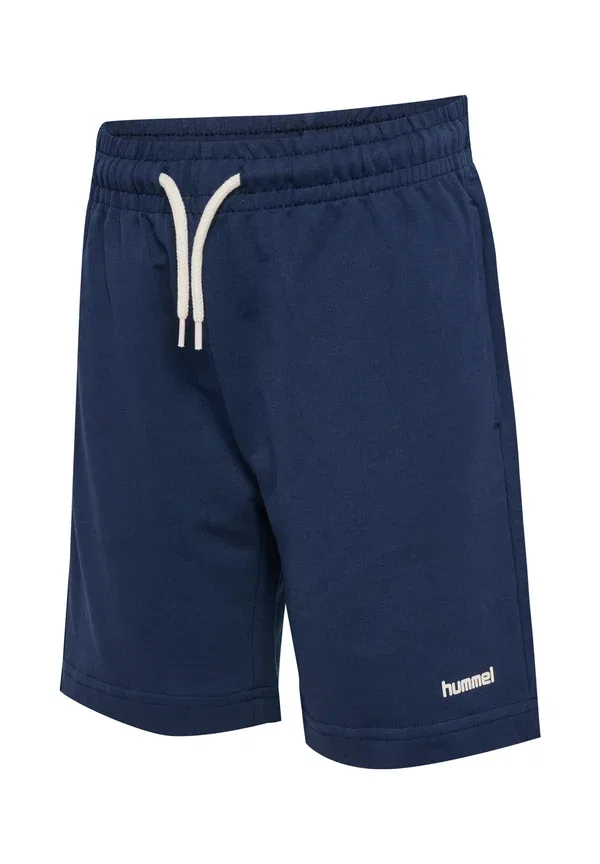 Шорты свободные Hummel Hmljr loose chevron shorts tracksuit bottoms, темно-синие — фото 4