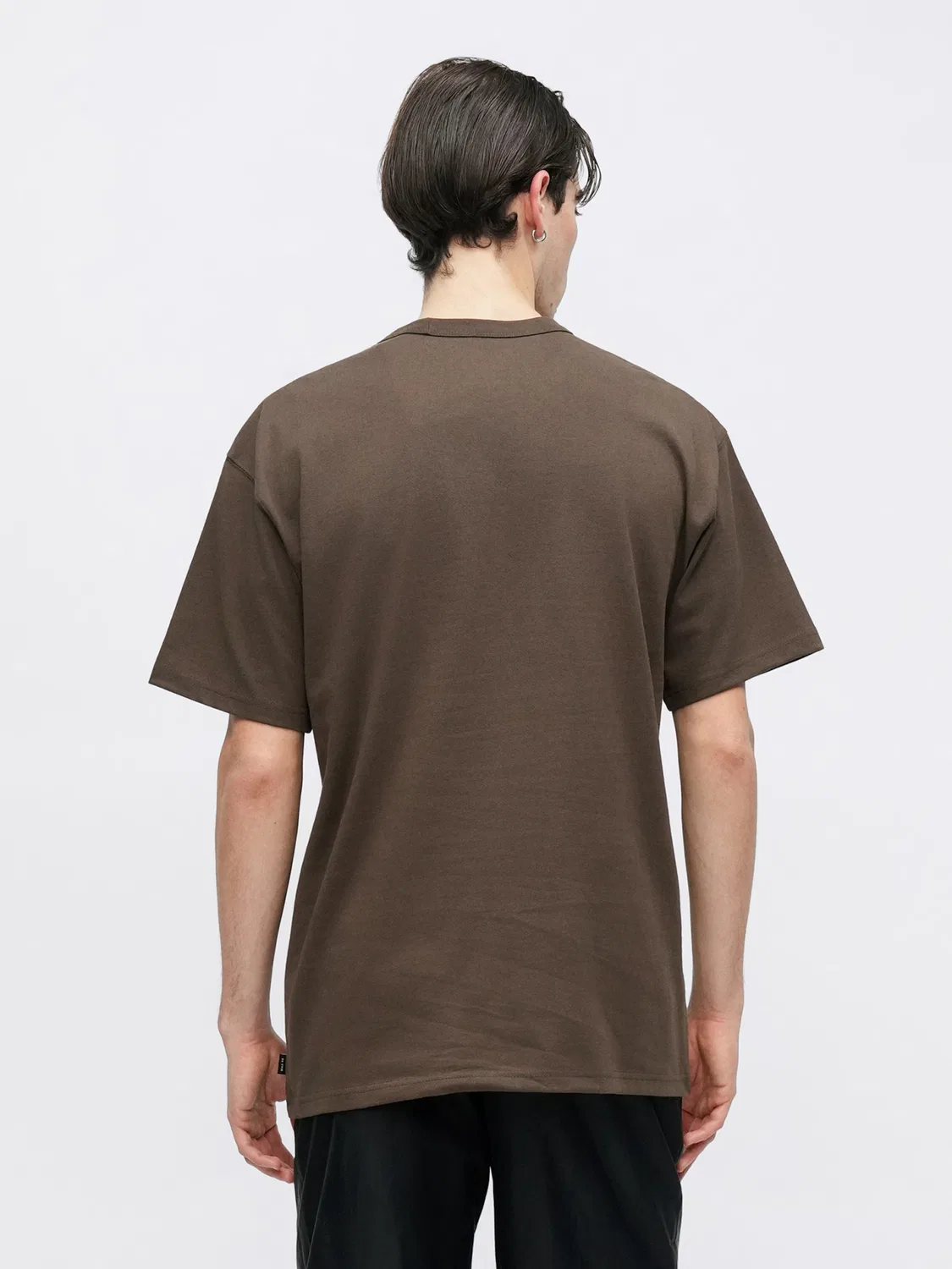 Футболка 'PREM ESS' Nike Sportswear, Dark Brown — фото 3