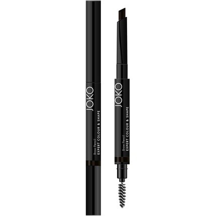 

Водостойкий карандаш для бровей Expert Color & Shape #4 Черный Коричневый, Joko