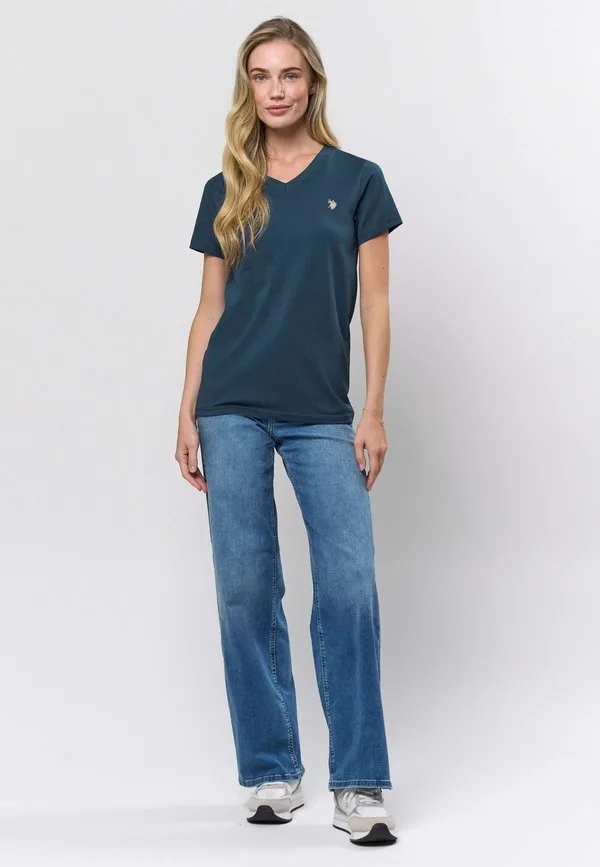 Базовая футболка uwadelle U.S. Polo Assn., Insignia Blue — фото 2