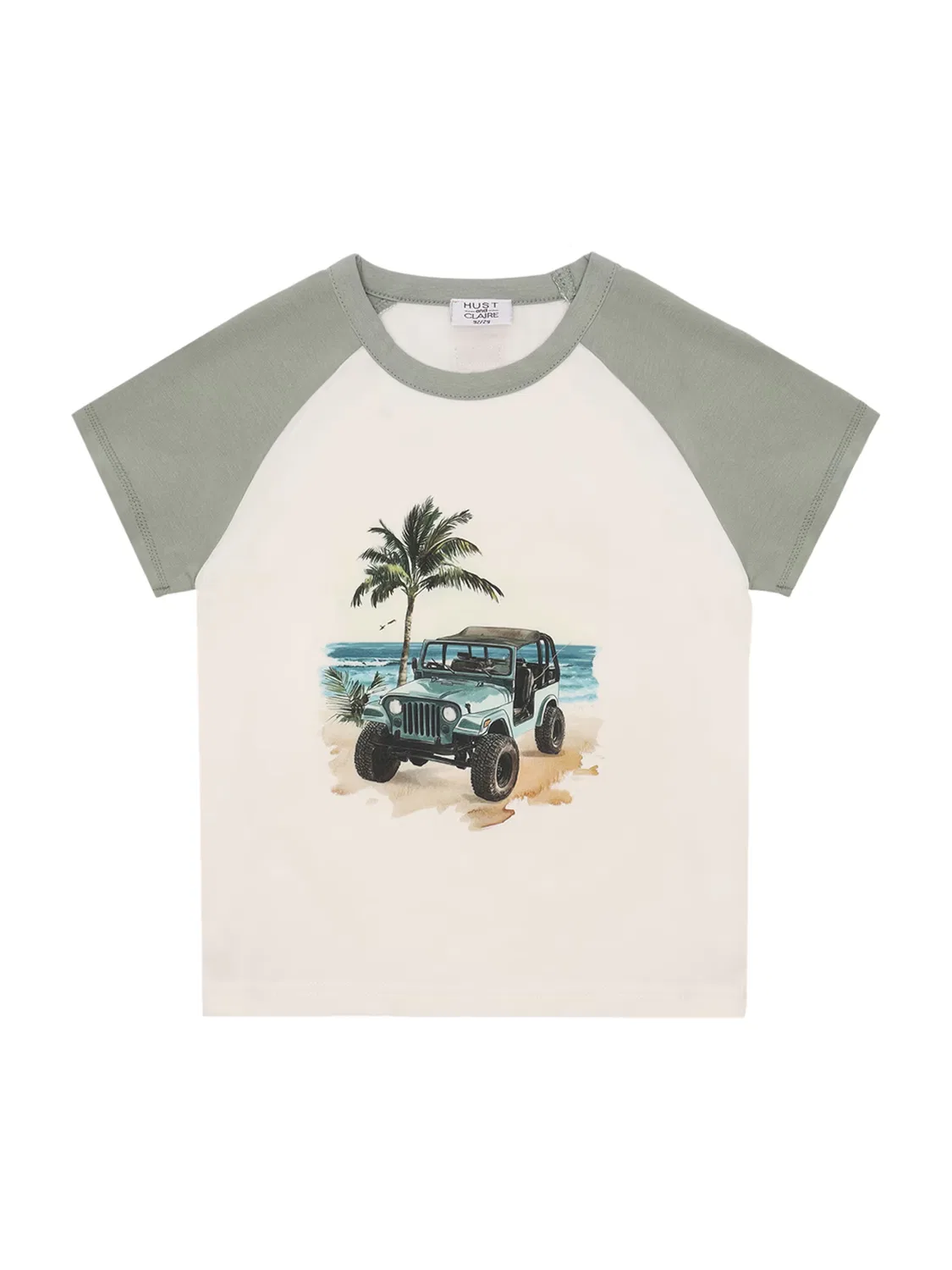 Футболка 'Anton Jeep' Hust & Claire, Light Green