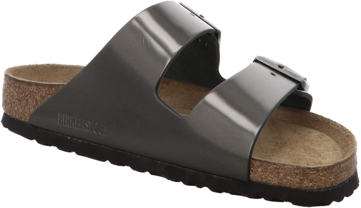 Сандалии Birkenstock Arizona Slide унисекс для взрослых, серый — фото 4