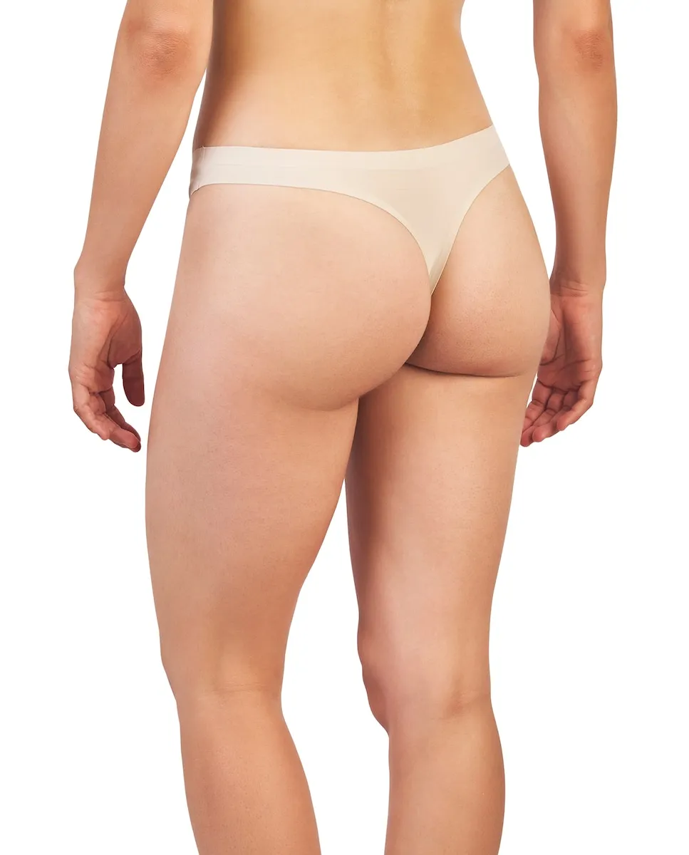 

В упаковке 2 стринги из микрофибры Promise, бежевый