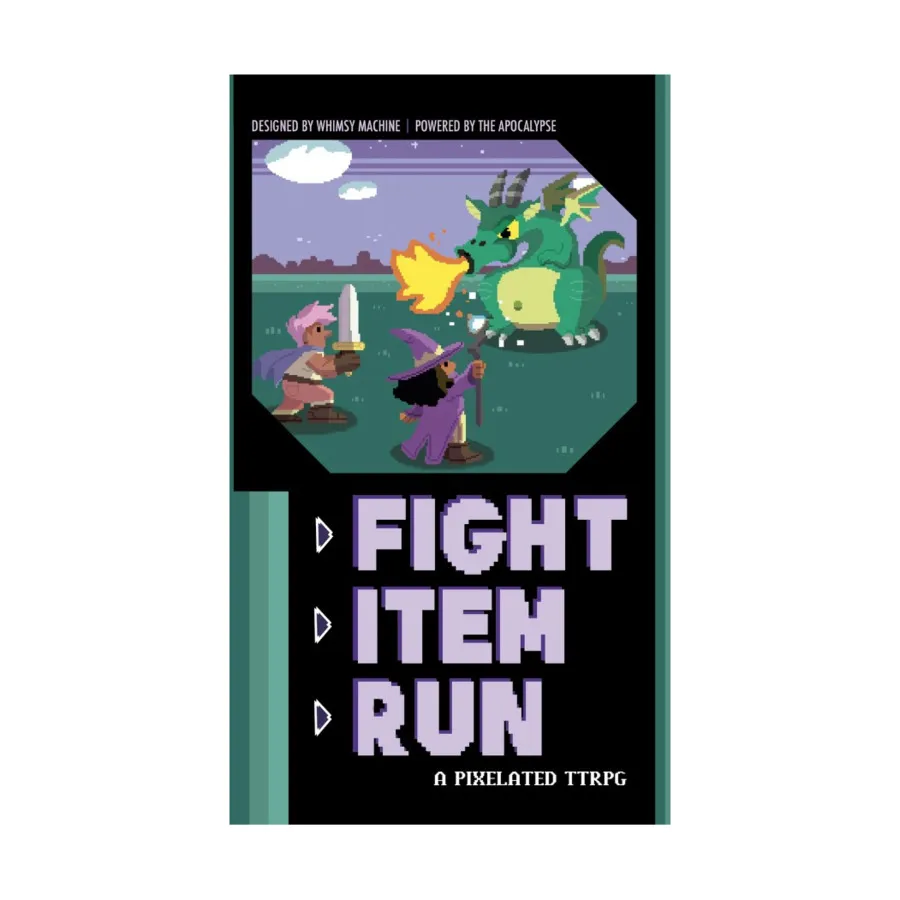 

Fight Item Run, Role Playing Games (Whimsy Machine Games), мягкая обложка