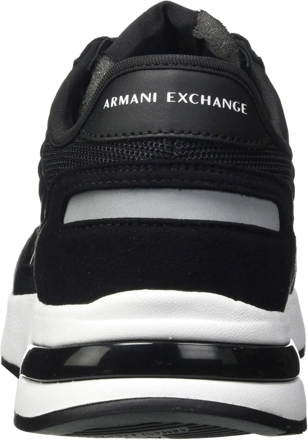 Кроссовки Armani Exchange Black Contrast, черный — фото 3