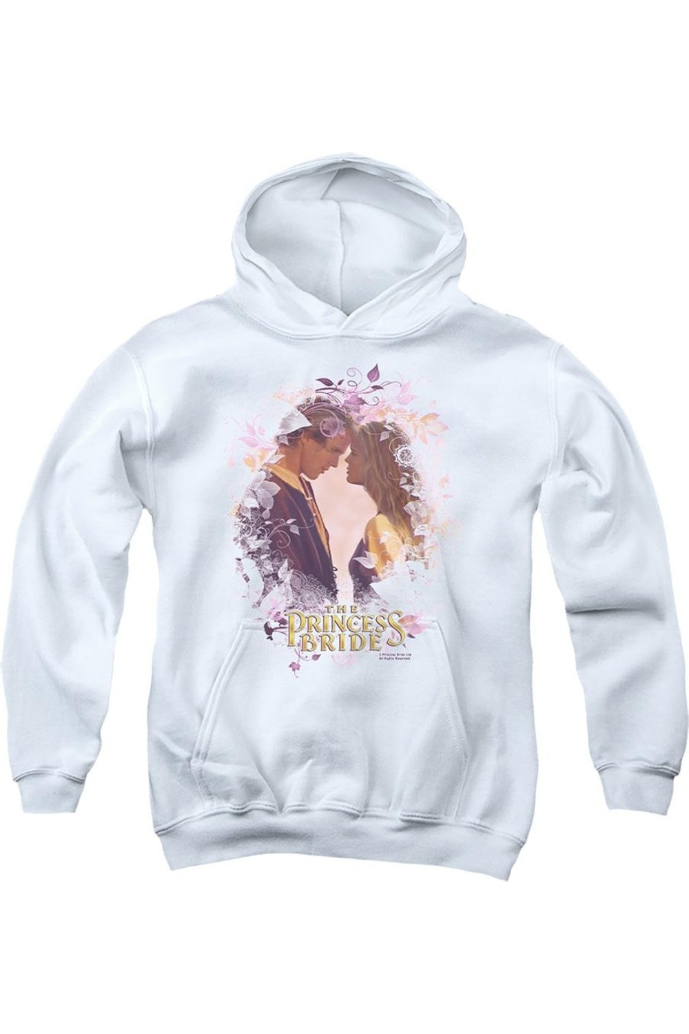 

Принцесса-невеста Молодая любовь Толстовка с капюшоном Gildan, белый