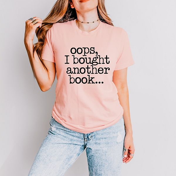 

Футболка с принтом Oops i bought another book Simply Sage Market, Blush, Зеленый, Футболка с принтом Oops i bought another book Simply Sage Market, Blush