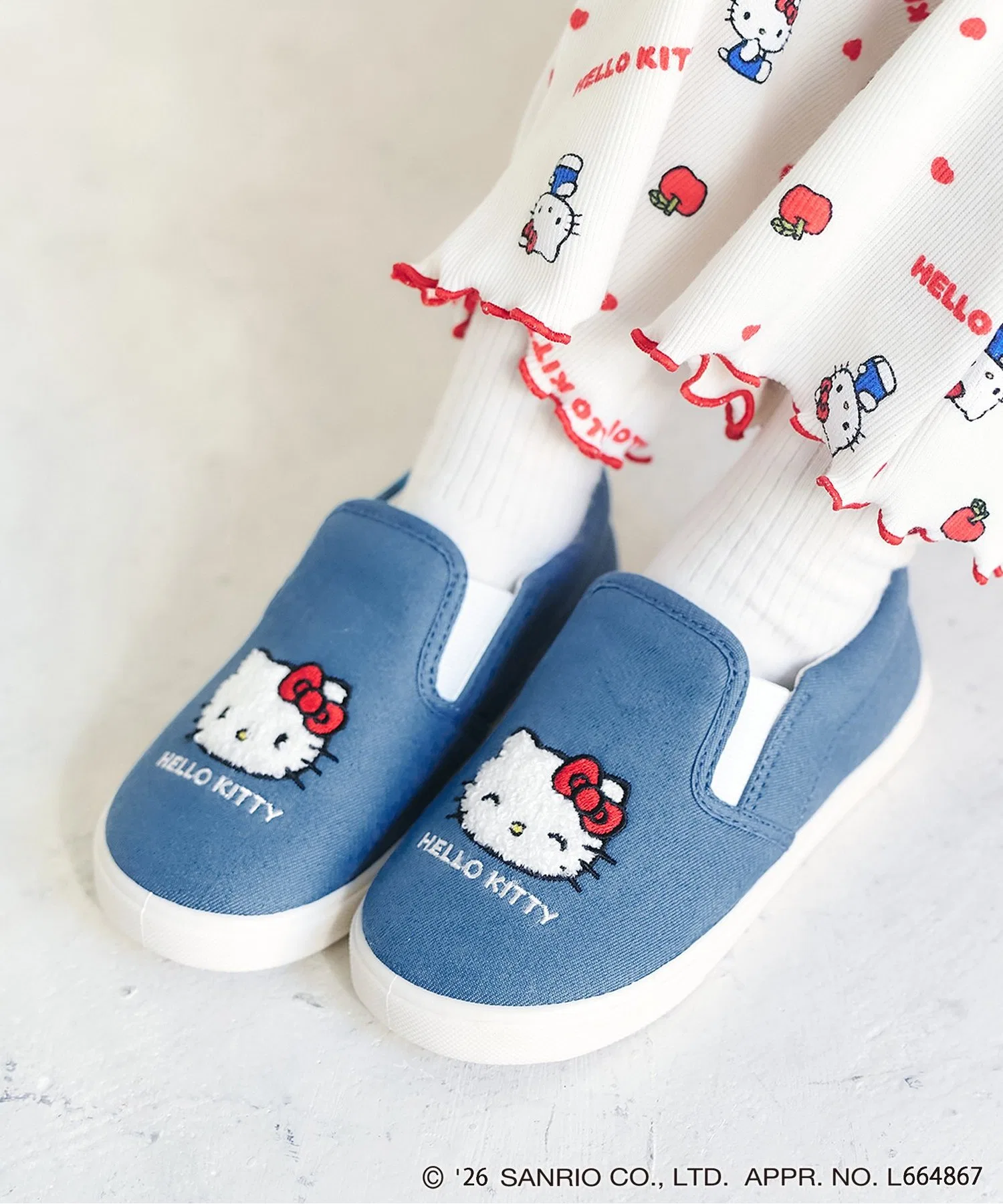 Детские сланцы Sanrio С вышивкой Sanrio синие — фото 2