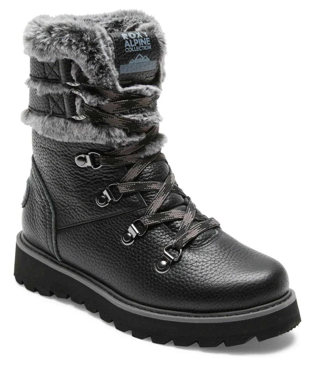 Зимние ботинки Roxy "BRANDI III BOOT", на теплой подкладке, черный