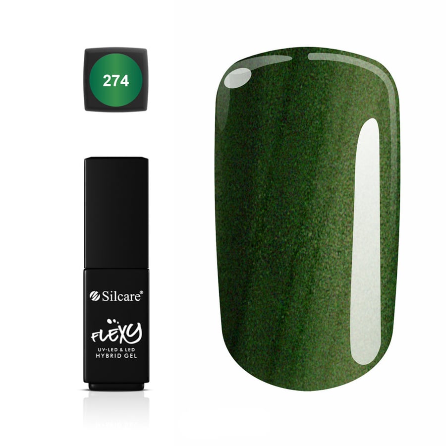

Гибридный лак для ногтей Flexy 274 4,5 г Silcare