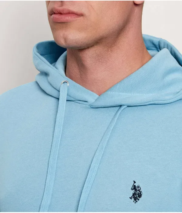 Толстовка regular fit Us Polo Assn, небесно-голубой — фото 4
