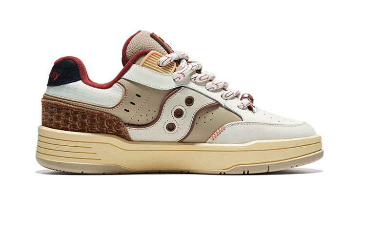 Кроссовки CNY унисекс с низким верхом коричневые Saucony — фото 2