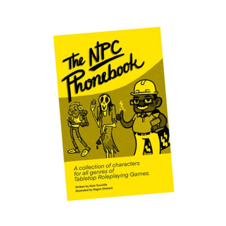 

NPC Phonebook, Roleplaying Games (Kid Nick Games), мягкая обложка