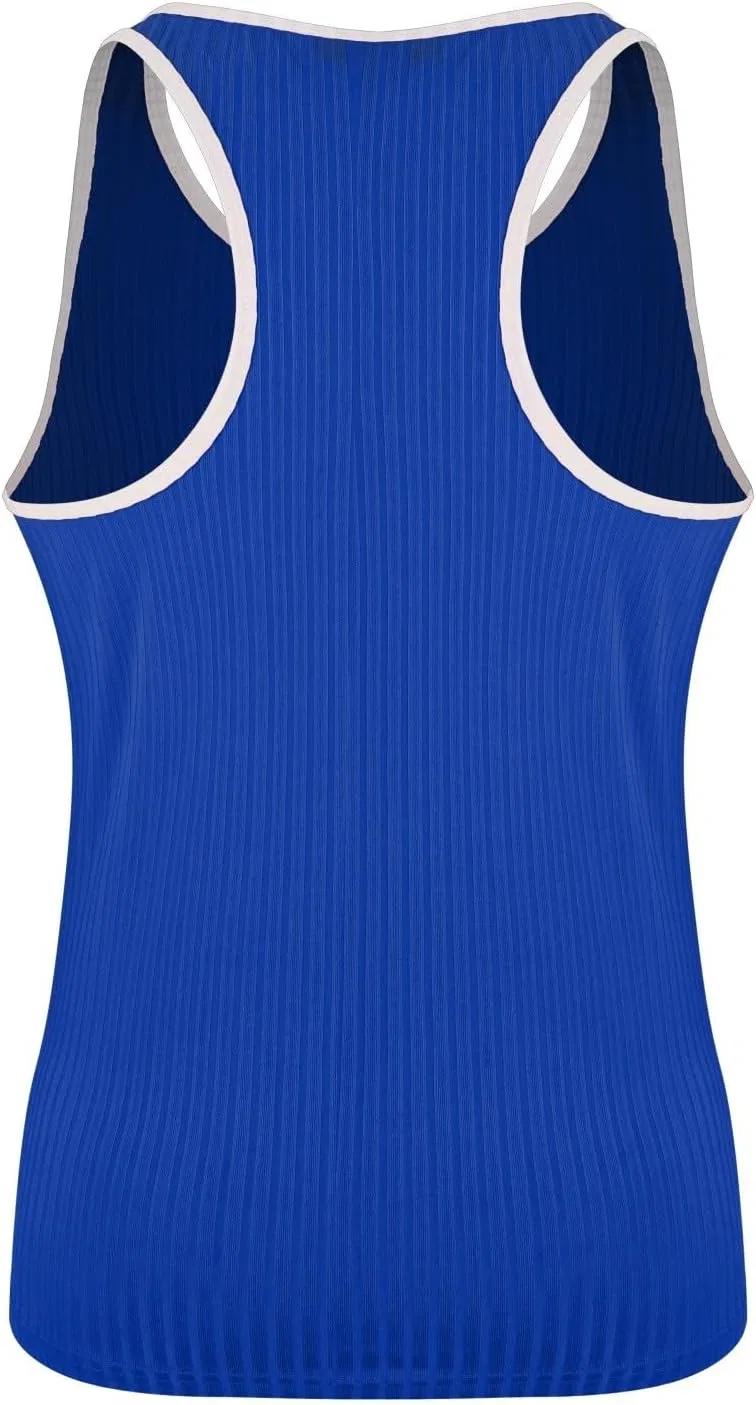 Мужской топ без рукавов, цветовой блок, Generic, Z11 Knit Blue — фото 4