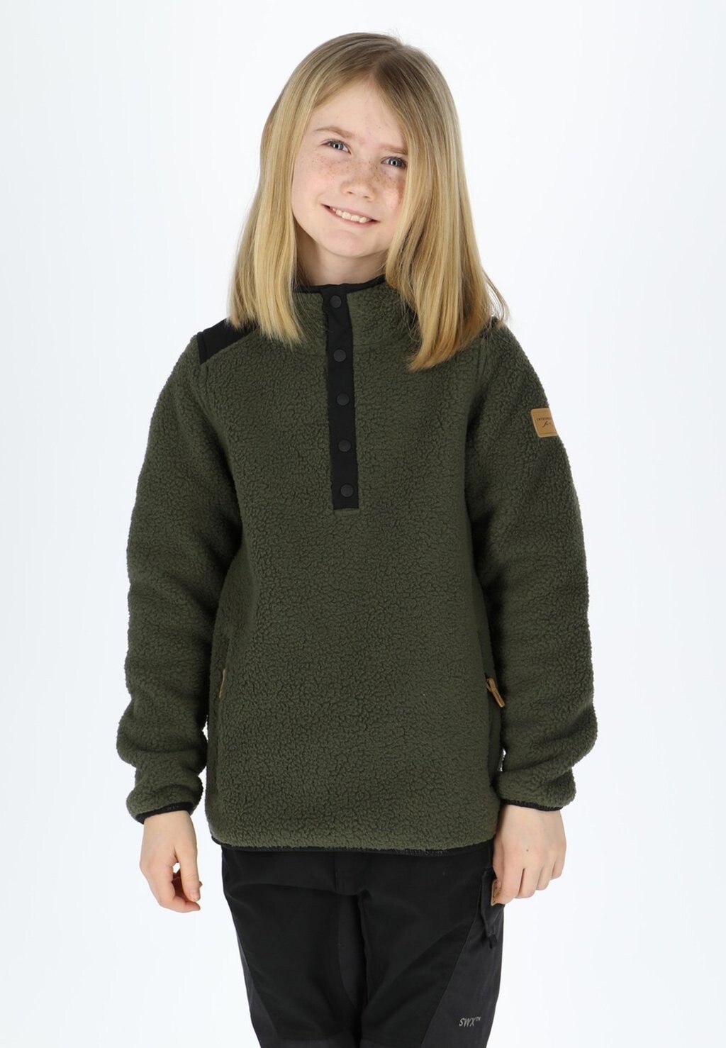 

Флисовый свитер Swedemount, цвет olive black