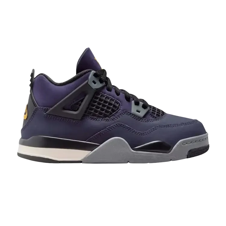 Air Jordan 4 Retro PS 'Lakers', фиолетовый