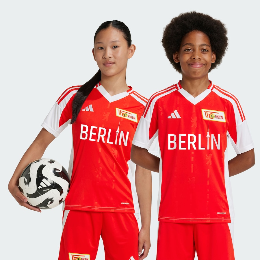 Футболка Performance ADIDAS PERFORMANCE 1. FC Union Berlin 24-25 Heim, красный — фото 3