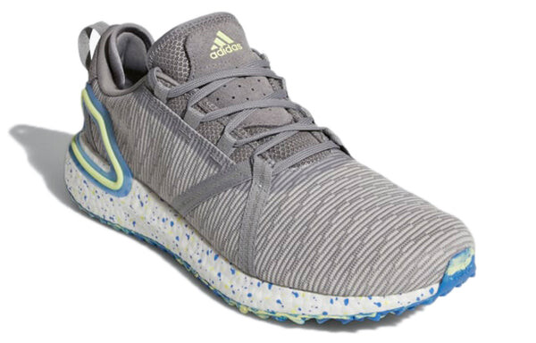 Кроссовки solarthon primegreen безшиповые гольф Adidas, серый — фото 3