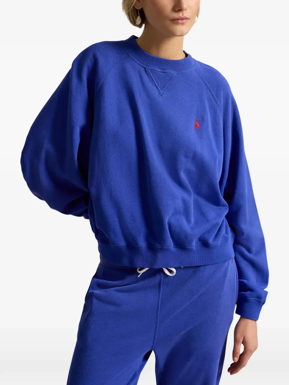 Толстовка с рукавами реглан Polo Ralph Lauren, синий — фото 3