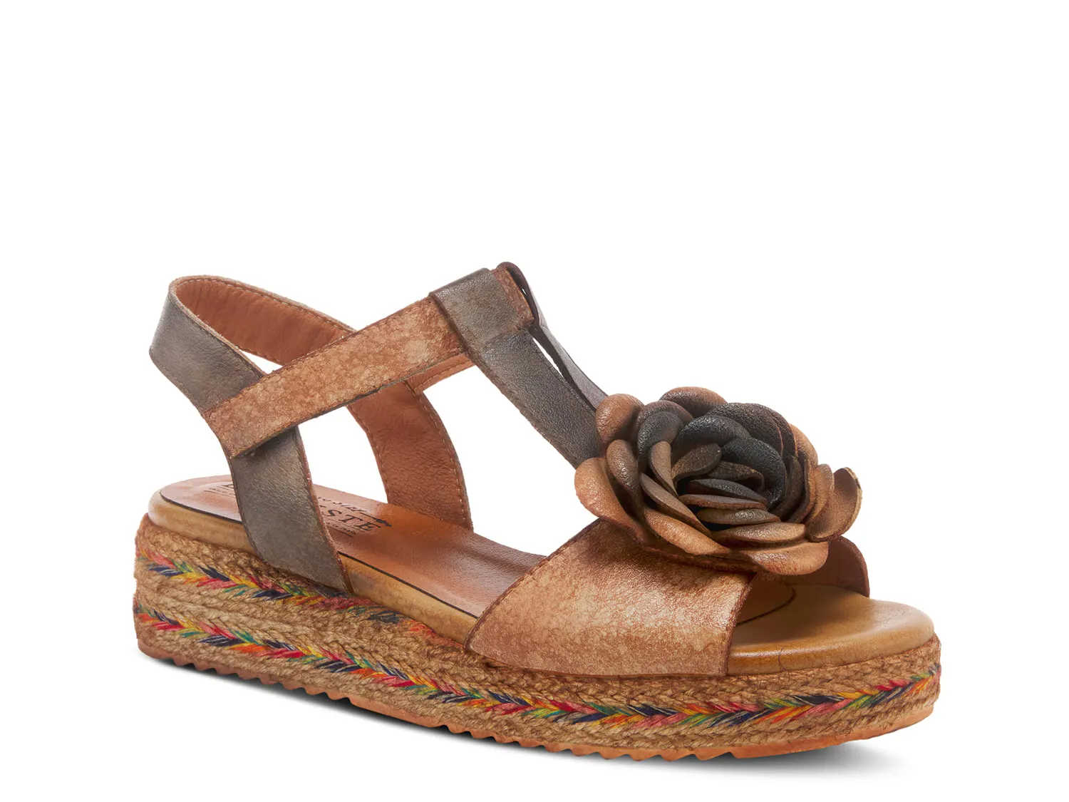 

Сандалии Tempest Espadrille Wedge Sandal L'Artiste By Spring Step, цвет cognac