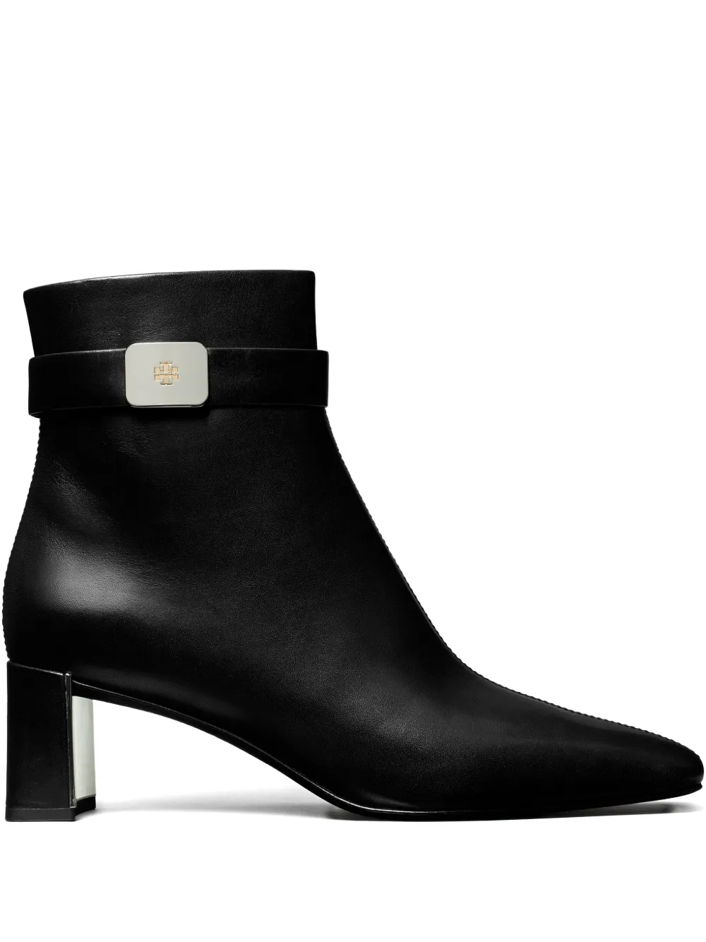 Ботильоны с пряжками Tory Burch, черный