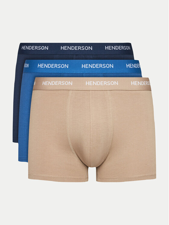 

Комплект из 3 боксеров Henderson, мультиколор