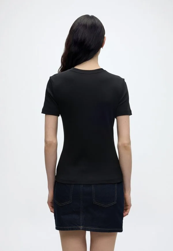 Базовая футболка коди Tommy Hilfiger, Black — фото 3