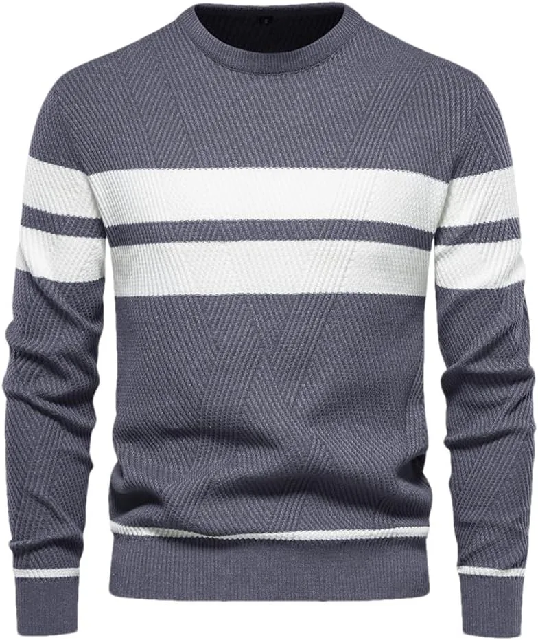 

Мужской свитер с длинным рукавом, O-Neck, Slim Dninmim