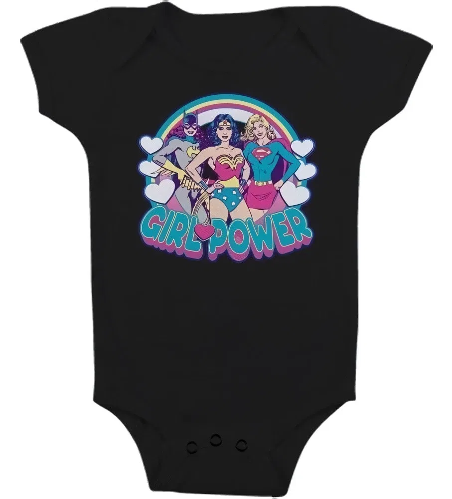 Боди DC Comics Girlpower, черный