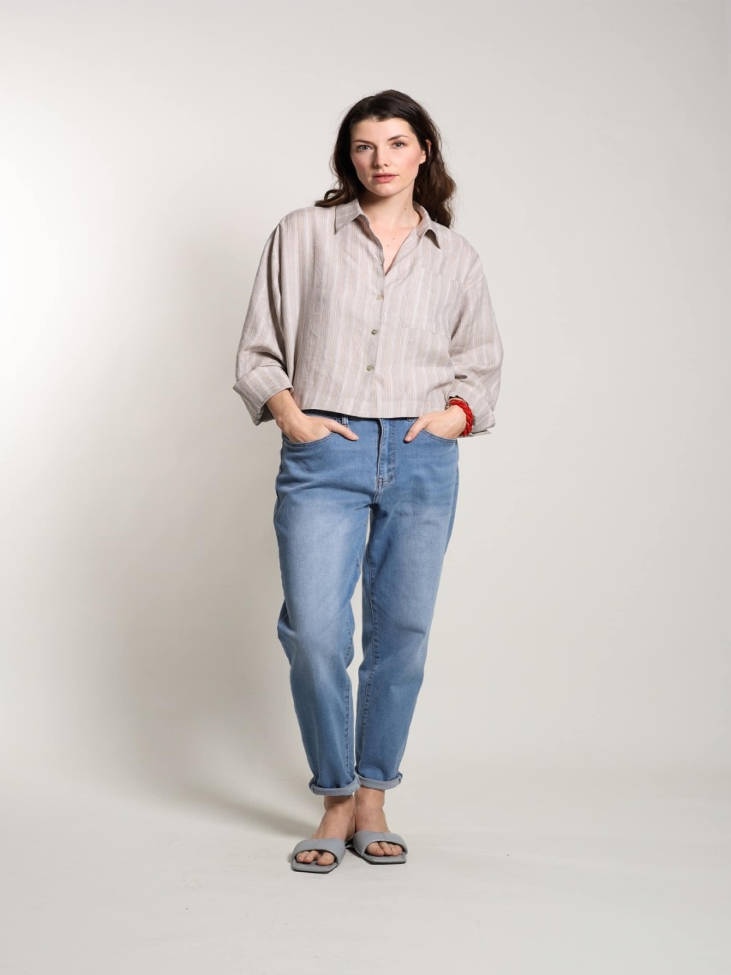 

WEARABLE STORIES Блузка 'Lipa' в цвете Sand