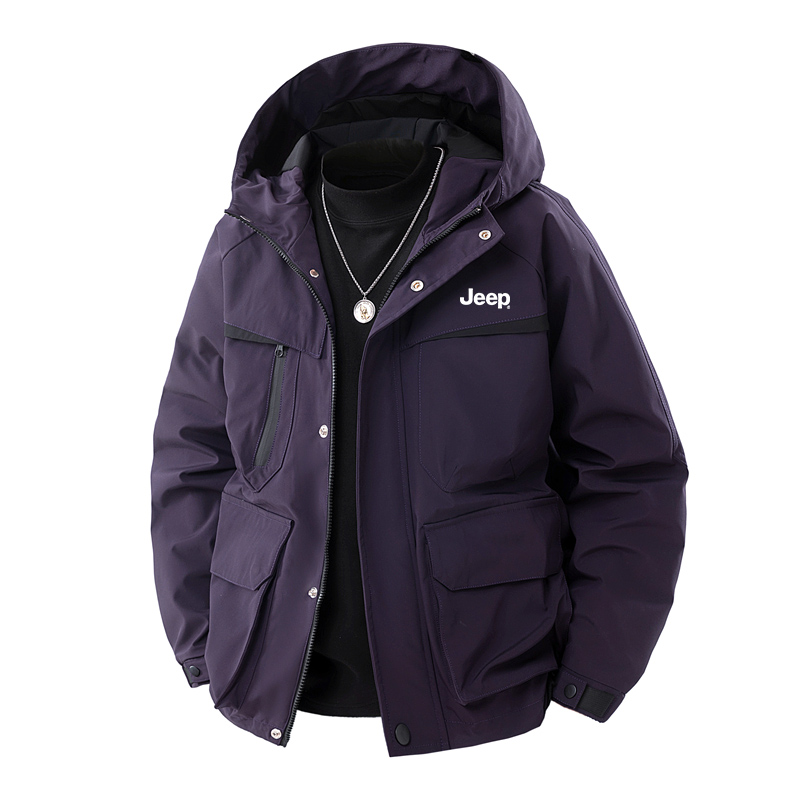 

Куртка Unisex Hooded Moderate Jeep, темно-фиолетовый