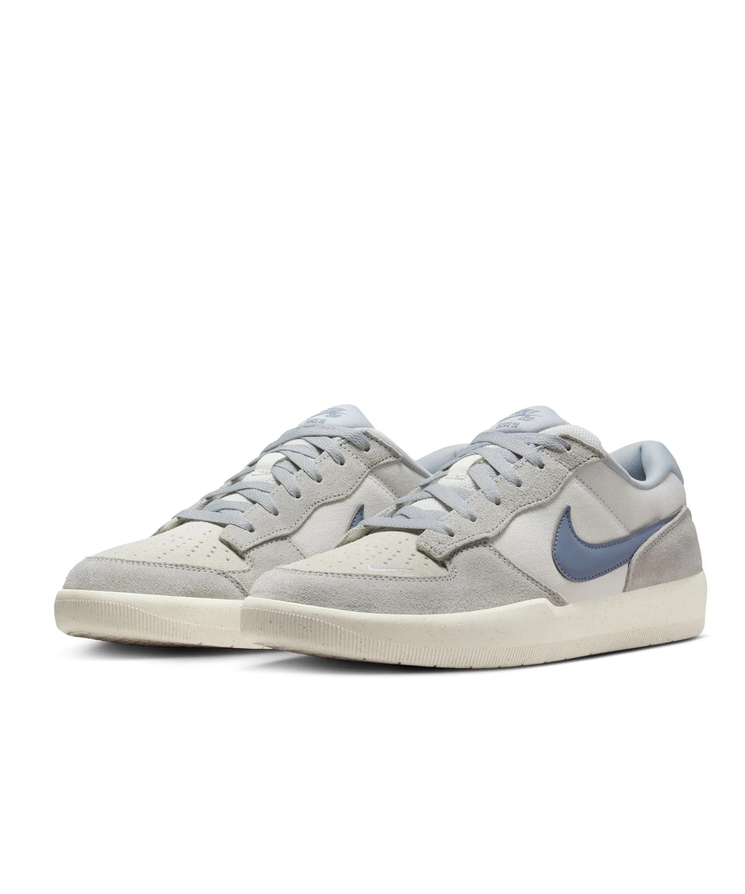 Унисекс кеды из замши NIKE SB FORCE 58 белые