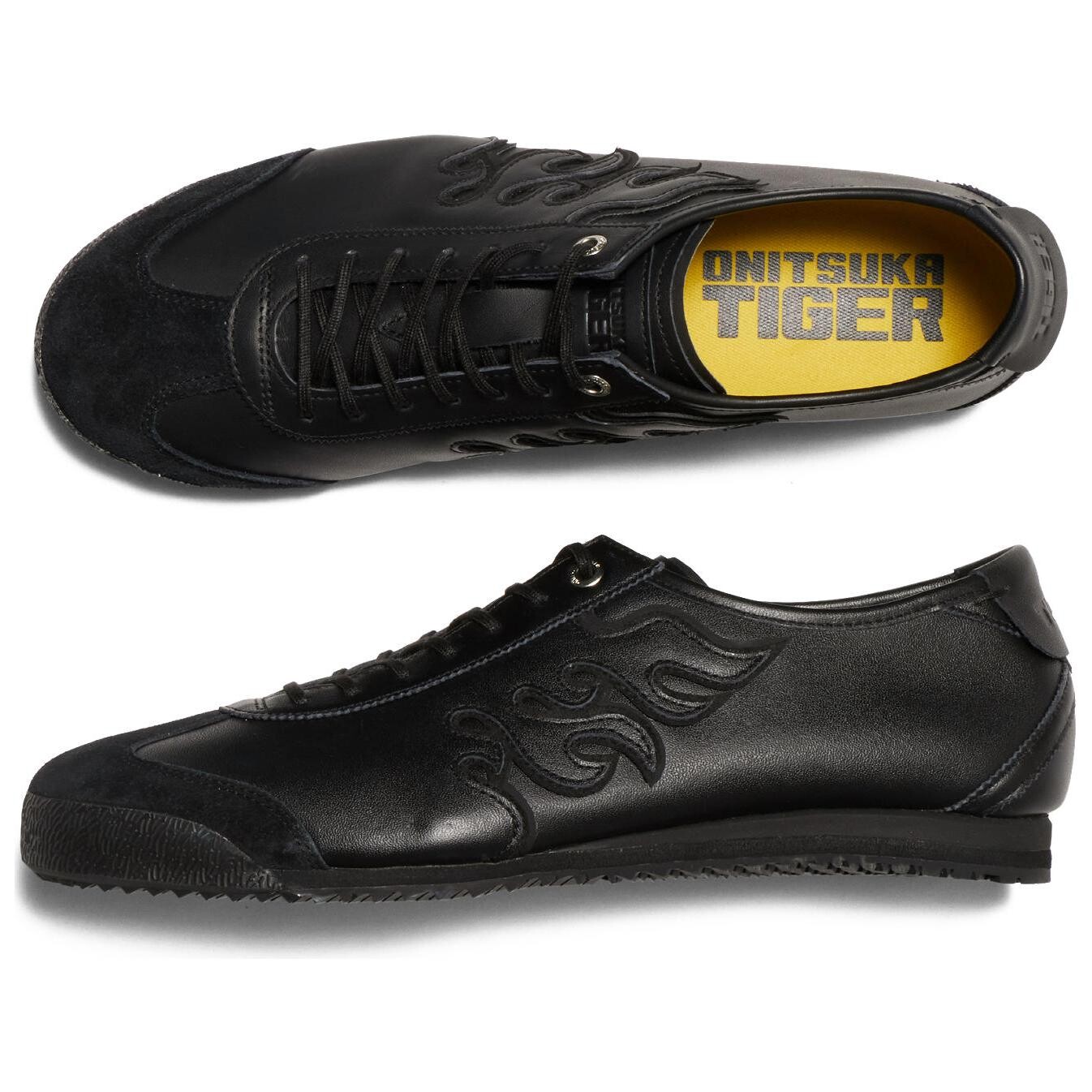 Кроссовки Onitsuka Tiger MEXICO 66 Lifestyle Shoes Unisex Low-top Black, черный — фото 4