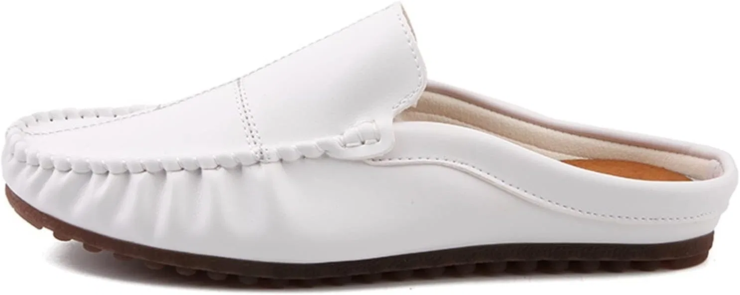 Мокасины мужские Vegan Leather Loafers White