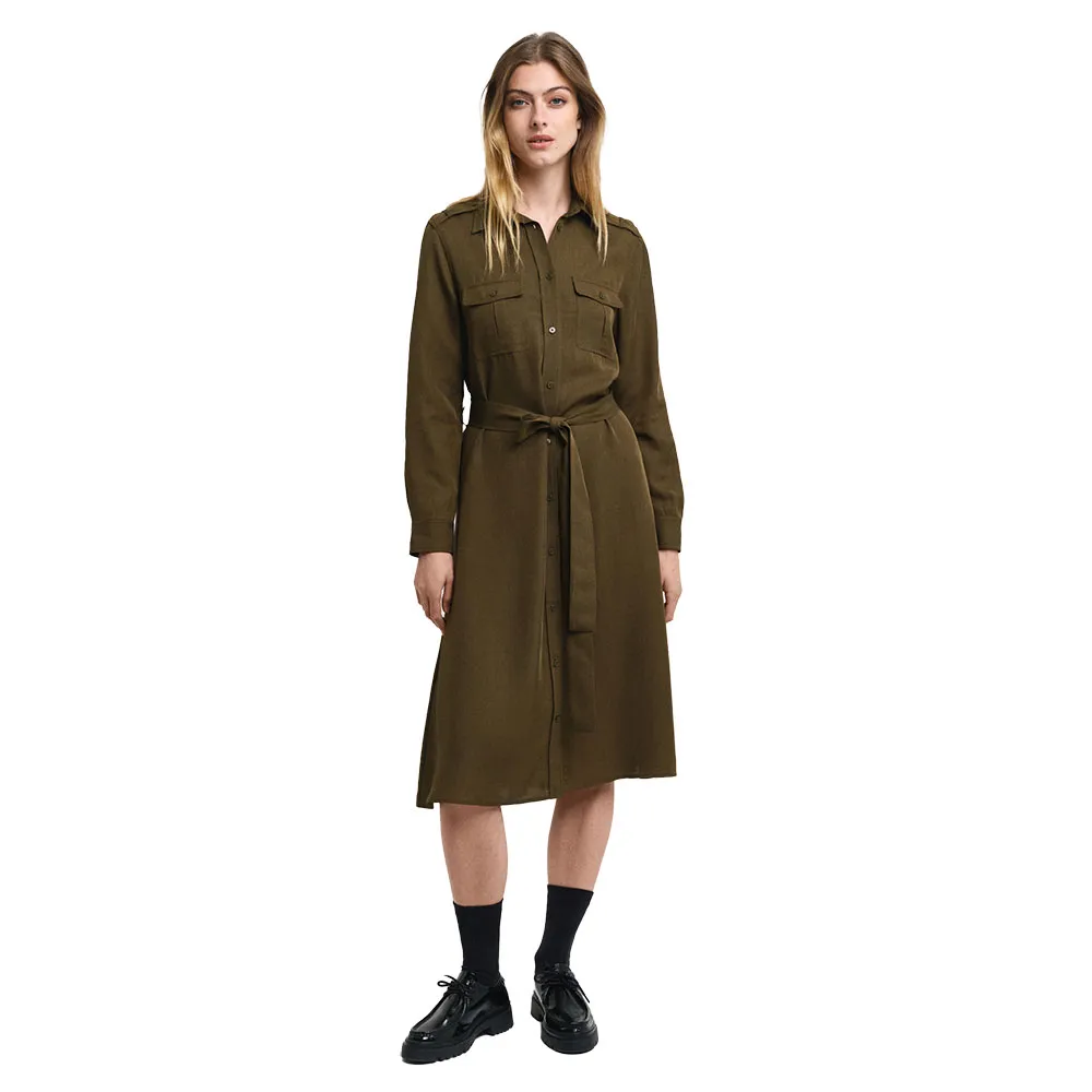 

Платье Gant 4503351 midi, зеленый