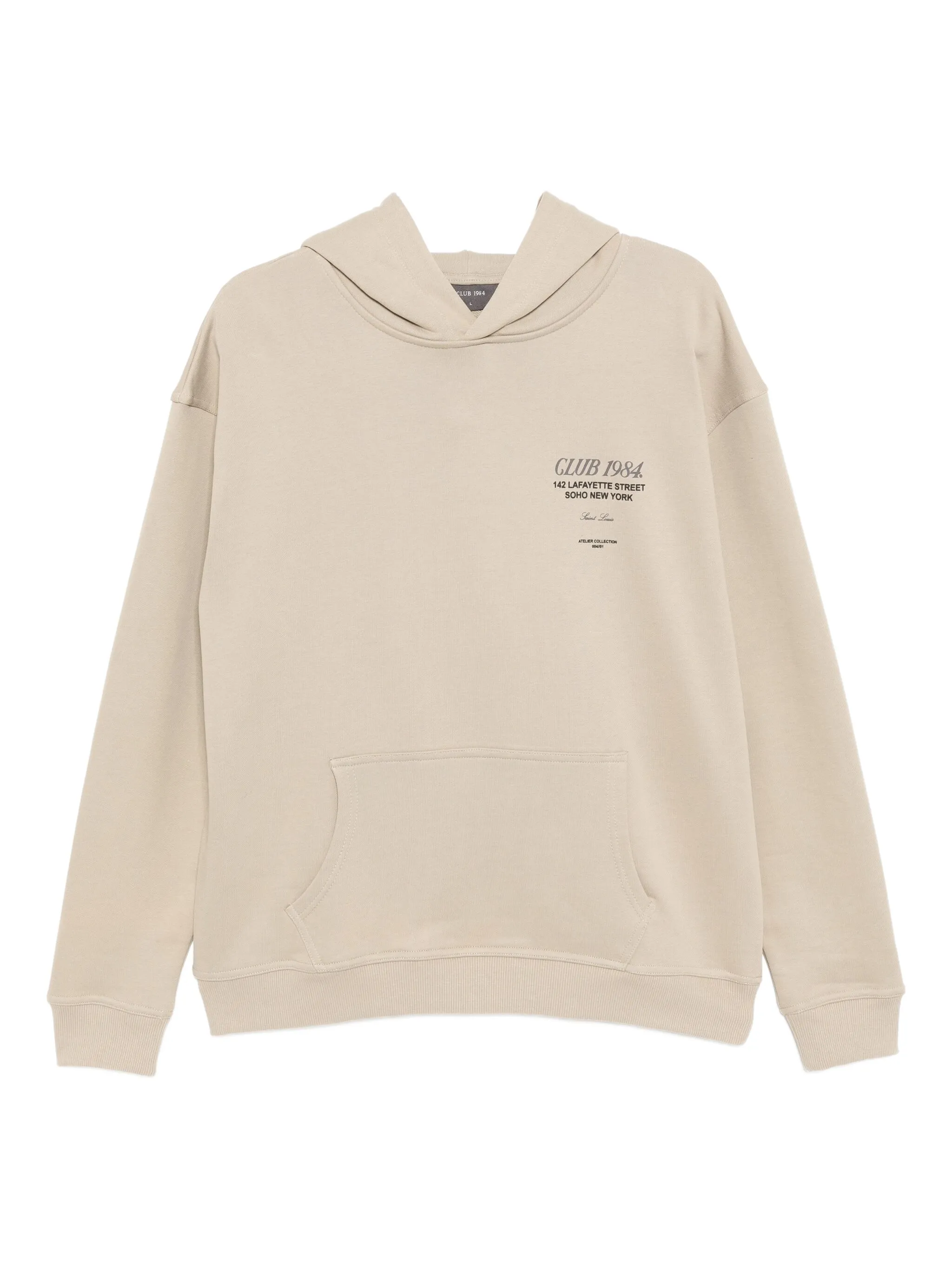 

Худи Soho Club 1984, серый