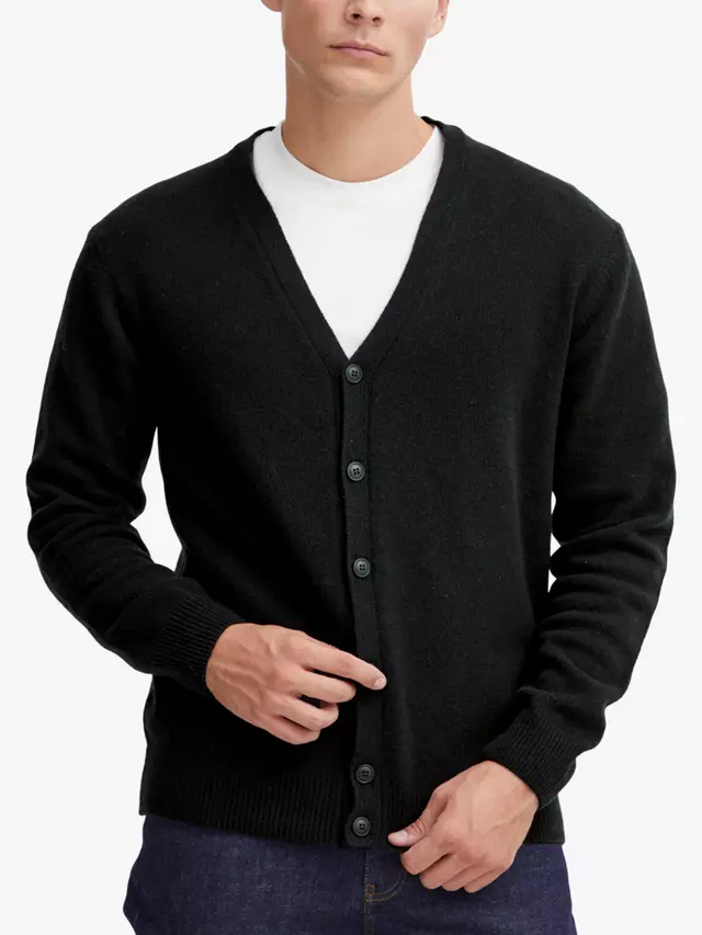 

Кардиган Casual Friday Karl Lambswool Knitted, цвет dark navy
