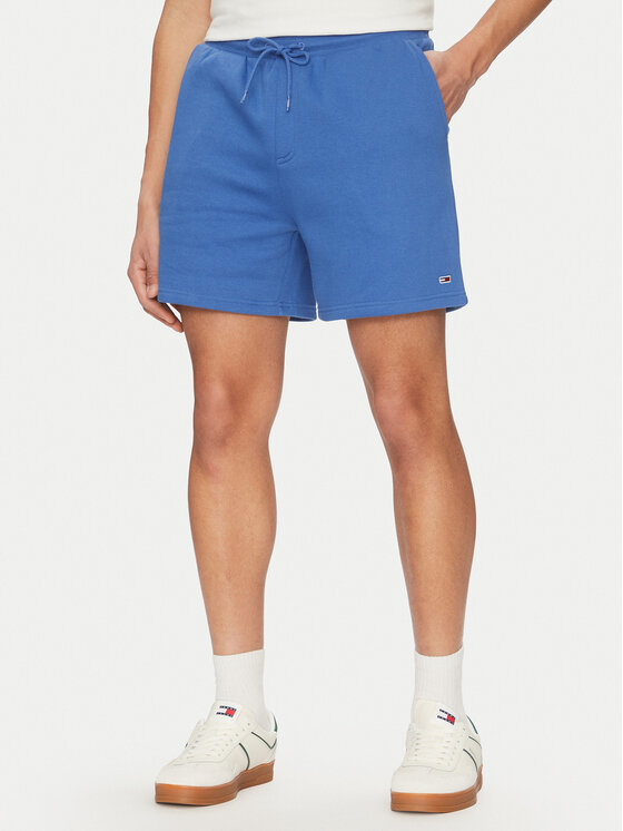 

Спортивные шорты обычного кроя Flag Beach DM0DM21931 Tommy Jeans, синий