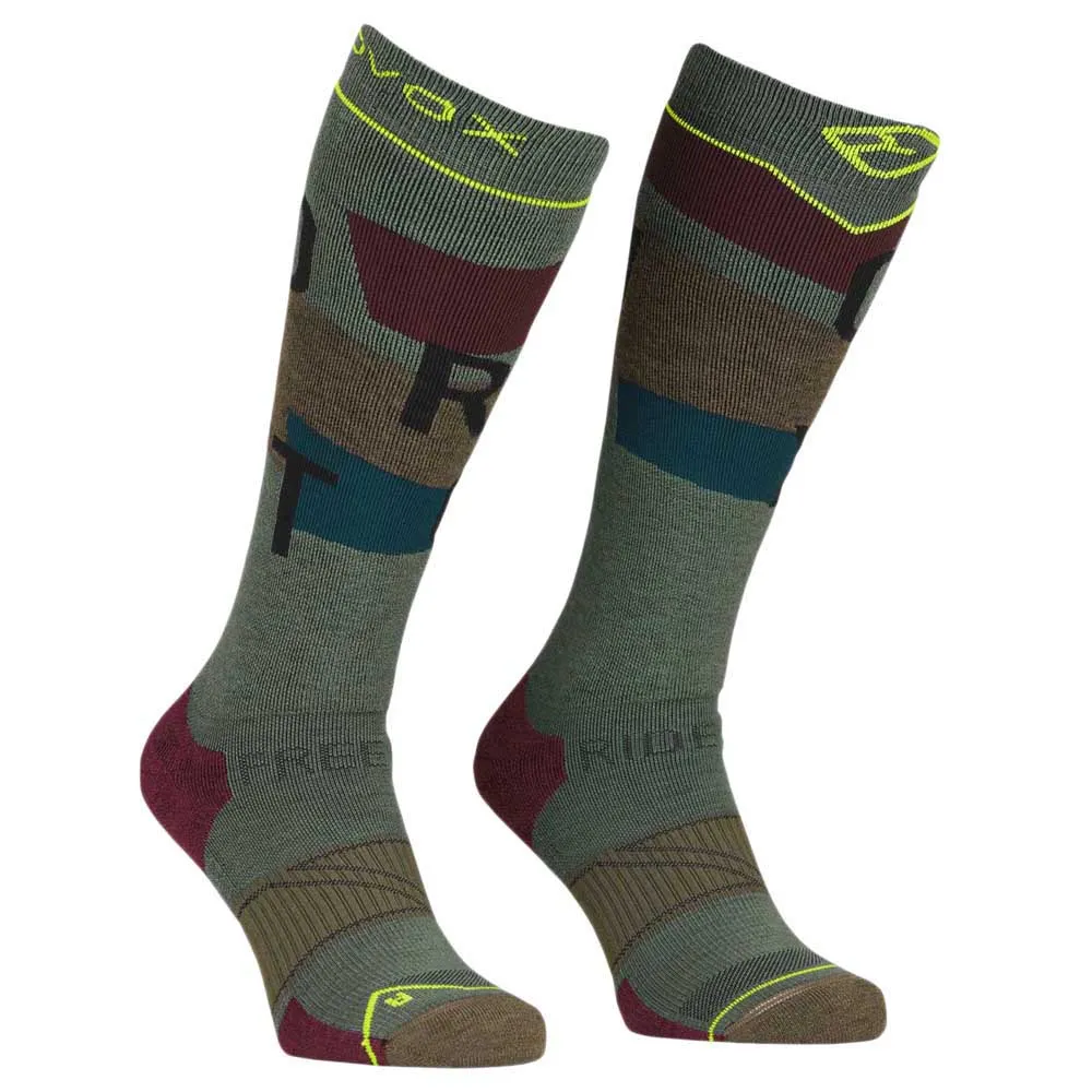 

Носки Ortovox Freeride Cozy long, зеленый