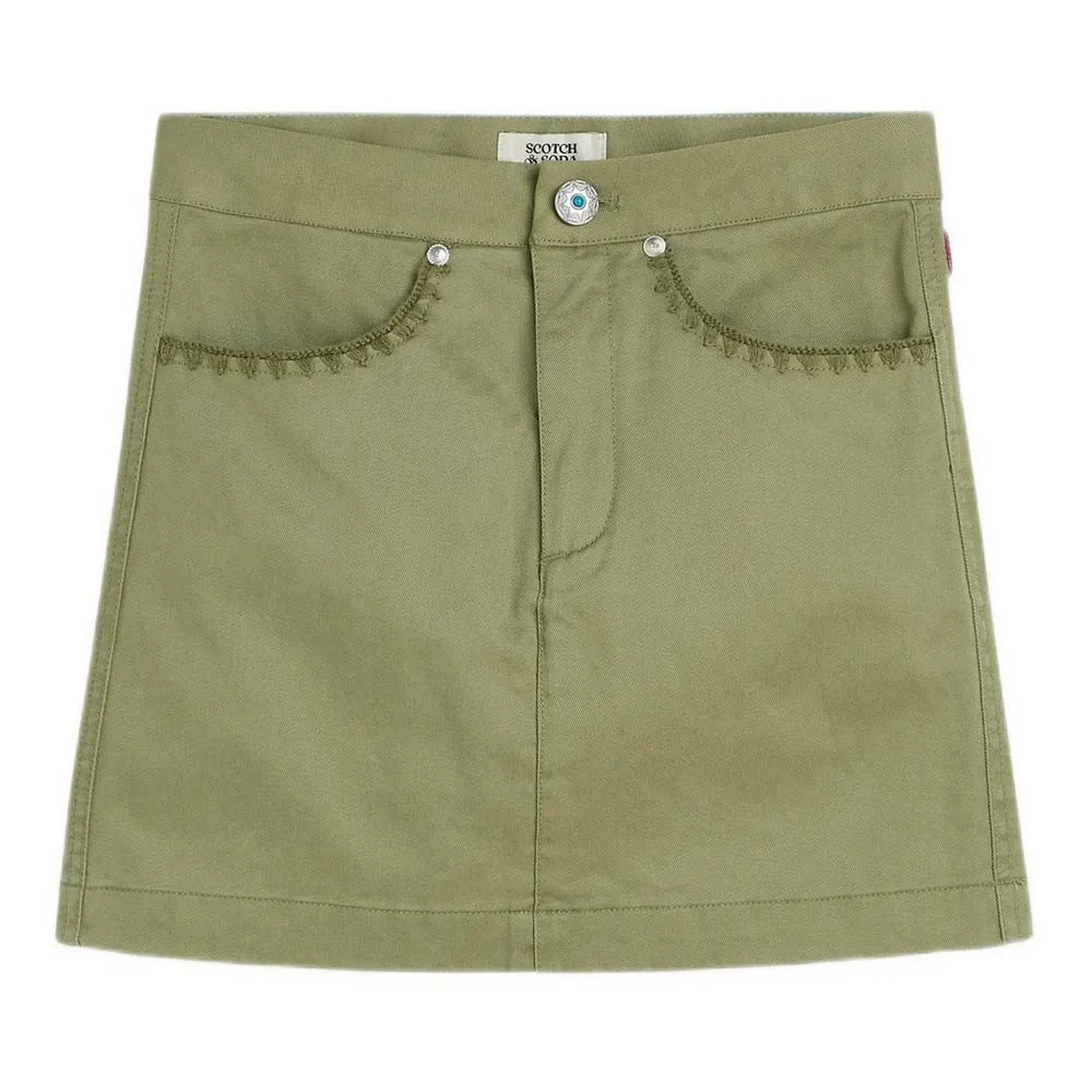 

Короткая юбка Scotch & Soda 182038, зеленый