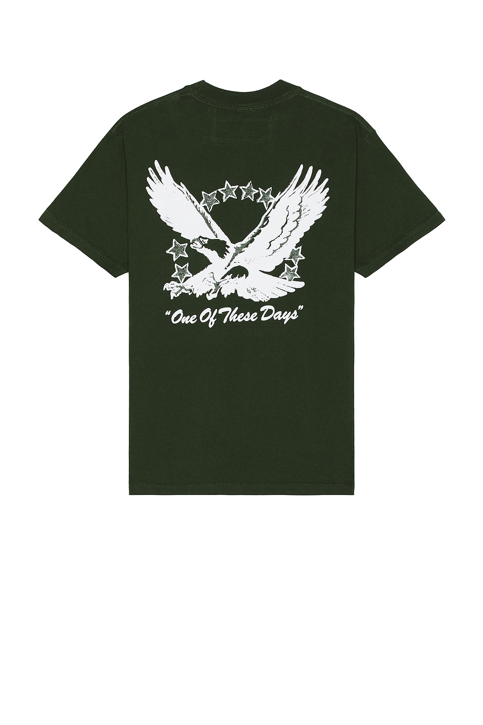 

Футболка «Кричащий орел» ONE OF THESE DAYS, цвет Forest Green